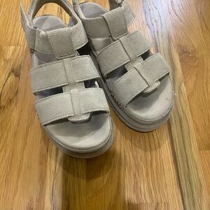 UGG Women's Cream Sandals